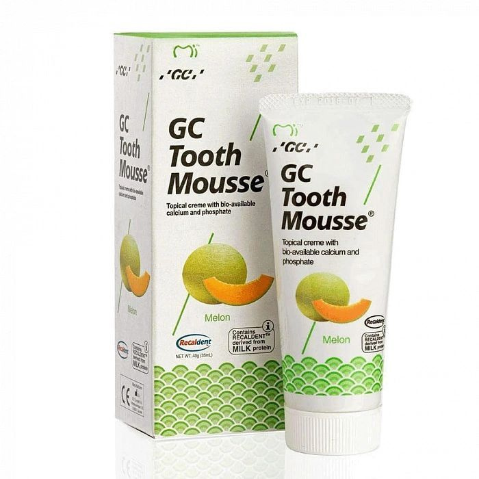 Зубной гель (паста) GC Tooth Mousse (Тусс Мусс) для восстановления и ...