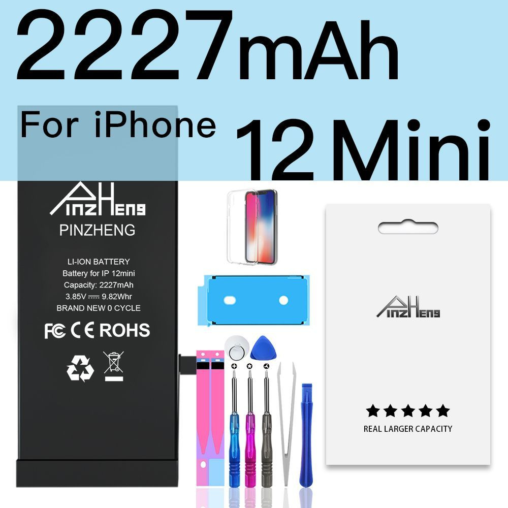 Оригинальный аккумулятор большой емкости PINZHENG для iPhone X XR XS 11 12  13 Mini Pro Max , сменные батареи для телефона, гарантия 1 год, батарея -  купить с доставкой по выгодным ценам в интернет-магазине OZON (896851283)