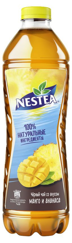 Чай холодный Nestea черный со вкусом манго и ананаса, 1,5 л, 4 шт  #1