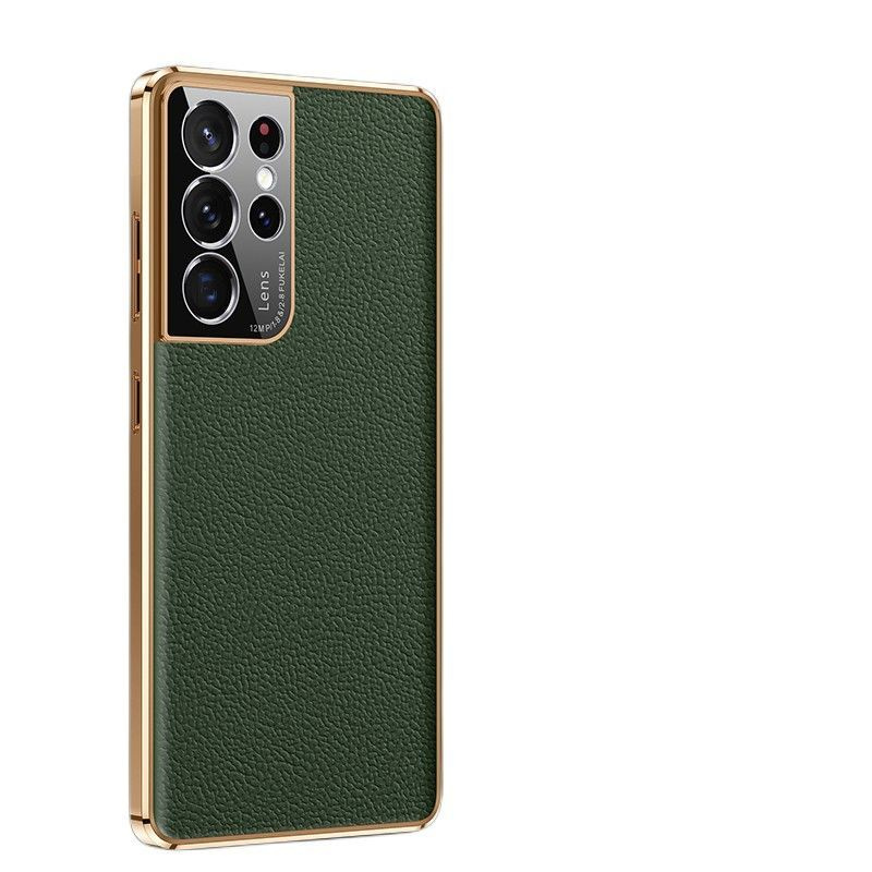 Кожаный чехол для Samsung Galaxy S21 Ultra - купить с доставкой по ...