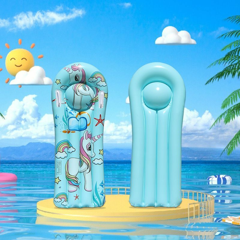 Матрас надувной для плавания с ручками "Единорог" 112*43см - купить с доставкой по выгодным ценам в интернет-магазине OZON (904859897)