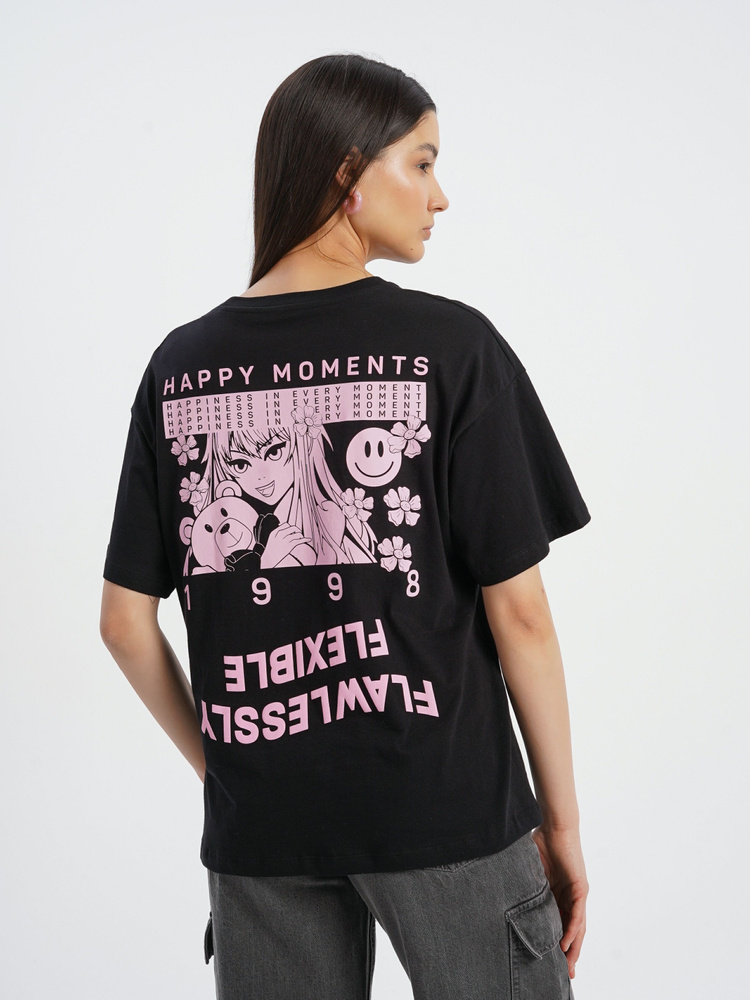 Футболка ТВОЕ, размер 46, цвет черный, 100% Хлопок - купить по выгодной ...