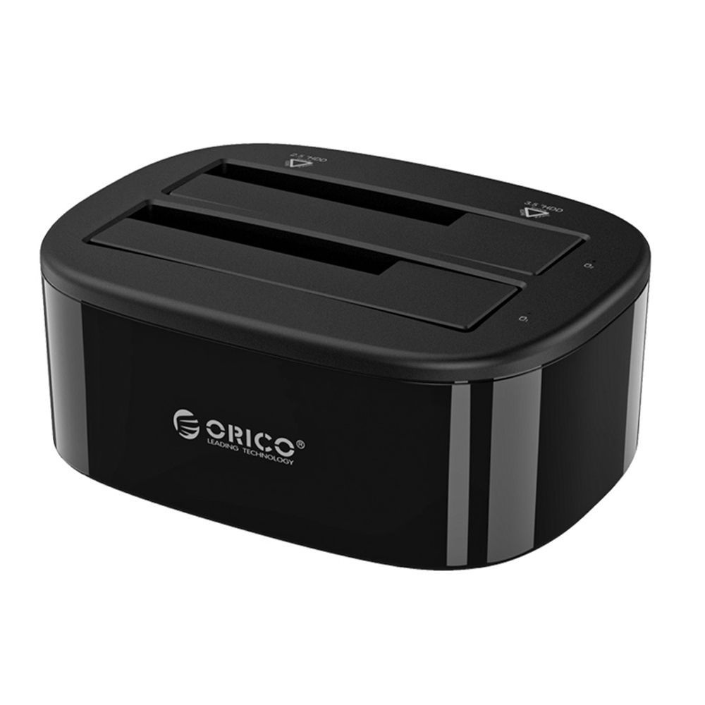 Док-станция для жестких дисков ORICO с двумя отсеками для 2,5/3,5 ...