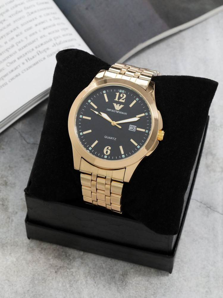 Часы наручные мужские с металлическим браслетом - купить с доставкой по выгодным ценам в интернет-магазине OZON (915909024)