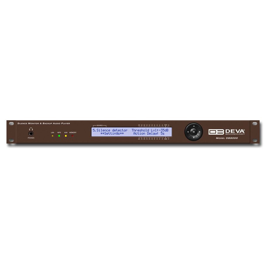 Детектор тишины DEVA Broadcast DB8000 #1