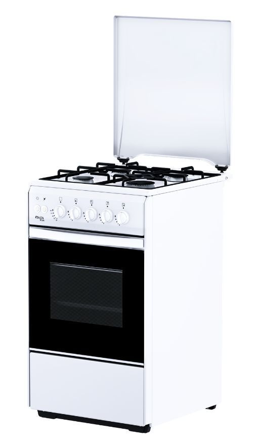 Газовая плита Лада Nova RG 2427 W, белый - купить по выгодной цене в ...