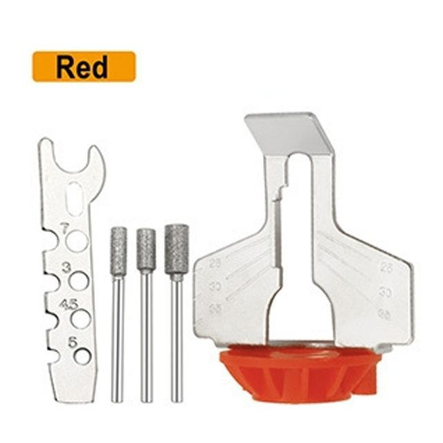 Абразивный набор для цепной пилы, электрическая точилка для ножей, набор принадлежностей для заточки #1