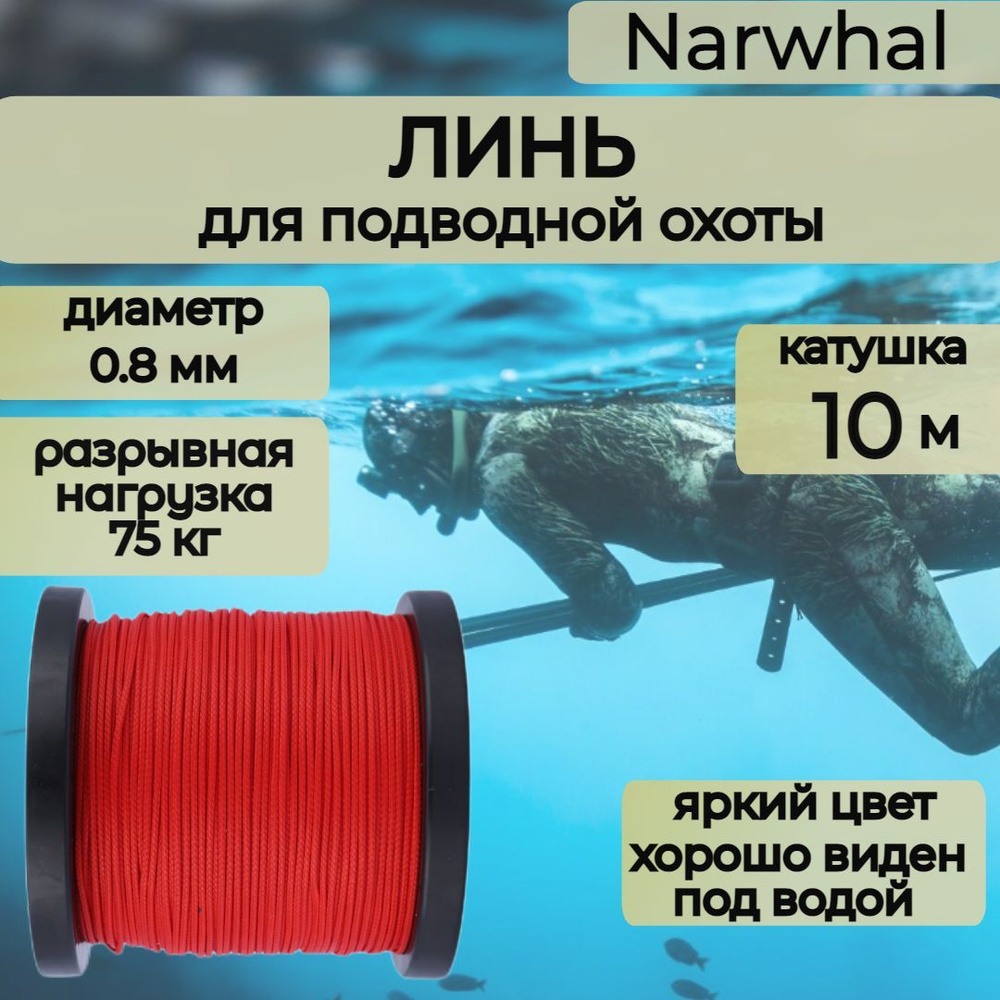 Линь для подводного ружья Дайнема – купить в Москве в интернет-магазине Опендайв