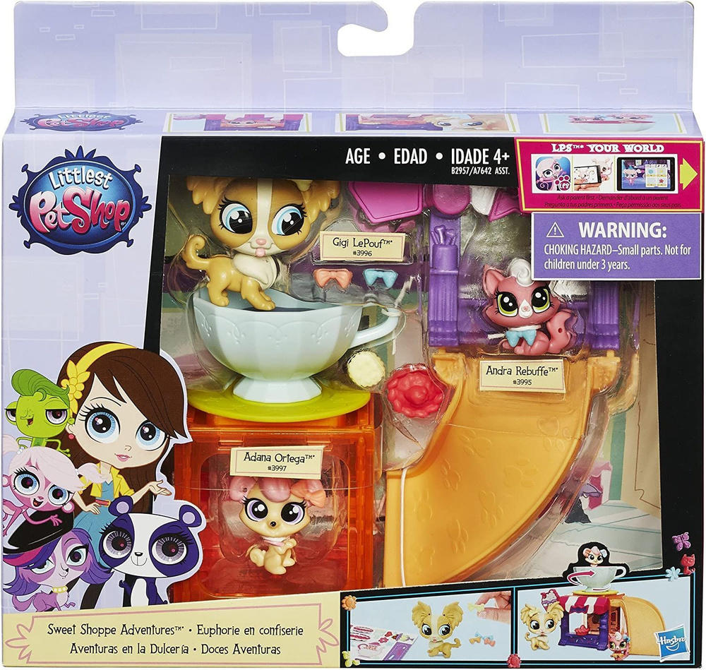 Littlest Pet Shop Набор стилей в тематическом стиле Сладкая лавка  #1