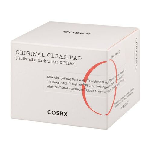 Cosrx, Диски очищающие с ВНА-кислотами + контейнер для дисков, Original clear pad (gift set), 70штук #1