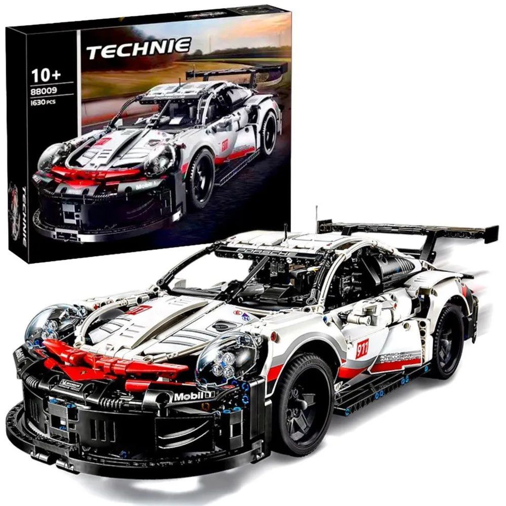 Конструктор Спорткар Porsche 911 RSR 1630 деталей - купить с доставкой ...