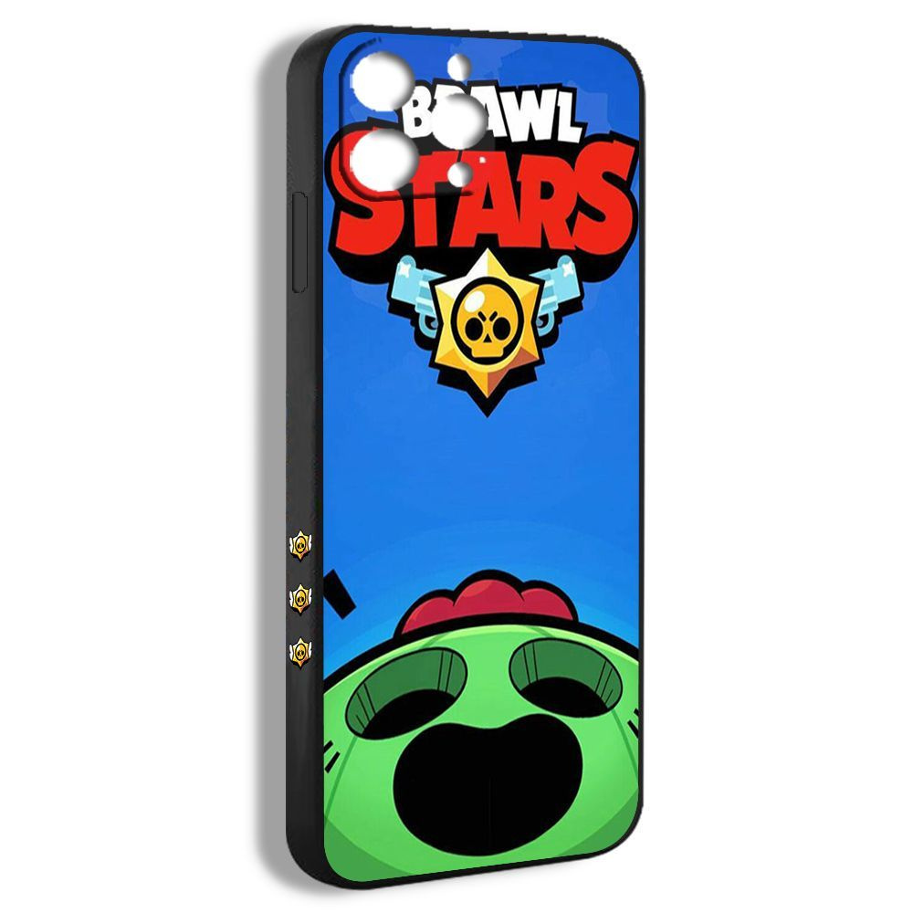 чехол для смартфона Подходит для iPhone 13 pro Brawl Stars Spike мультфильм  милый рисунок DCA19 - купить с доставкой по выгодным ценам в  интернет-магазине OZON (942439221)