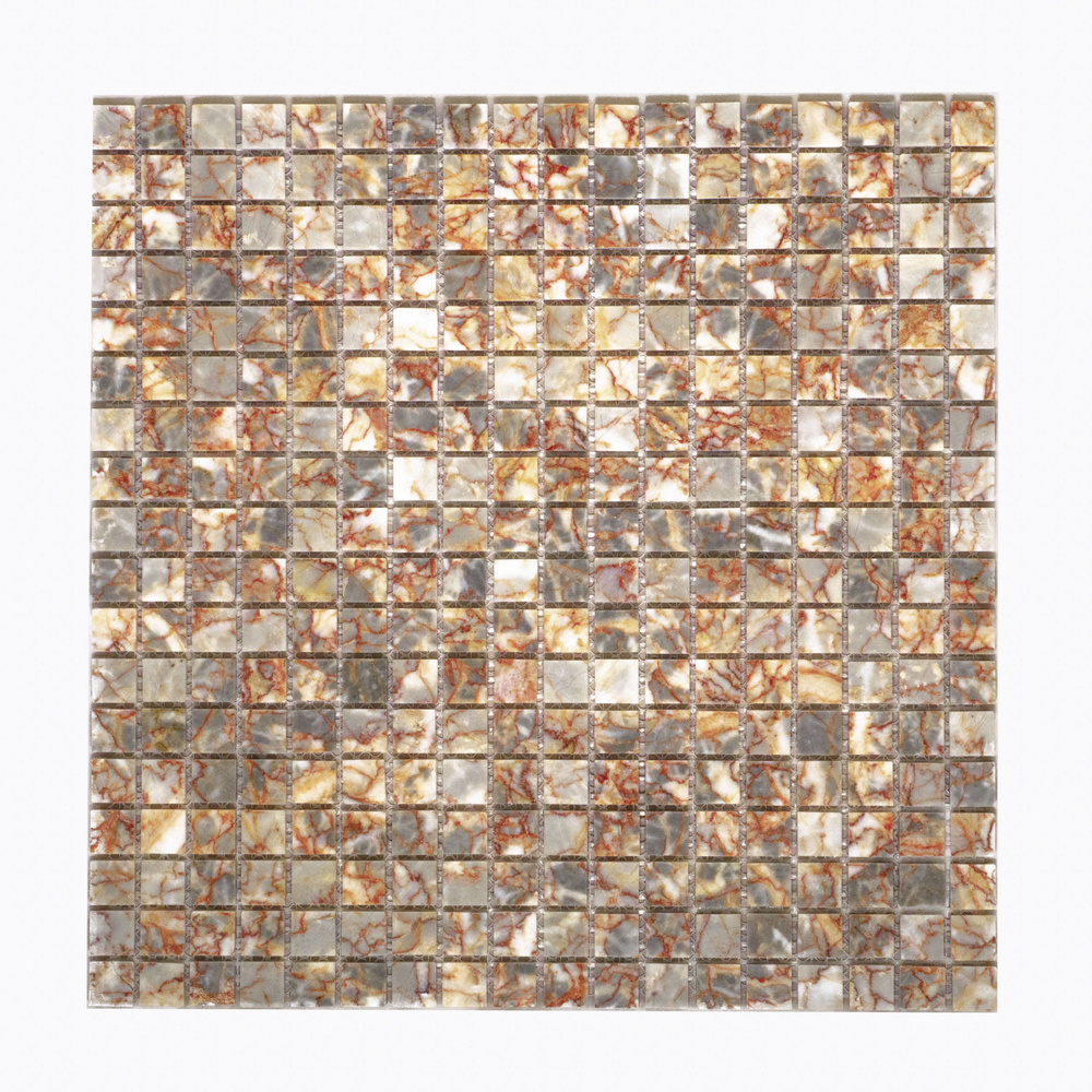 КерамограД Мозаика из камня 30.5 см x 30.5 см, размер чипа: 15x15 мм  #1