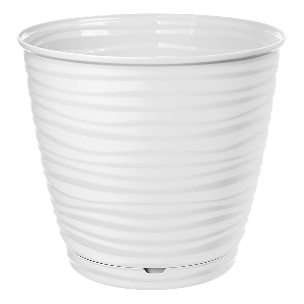 "Saffron" Горшок для цветов пластмассовый 1,5л д14,6см h13,5см с ...