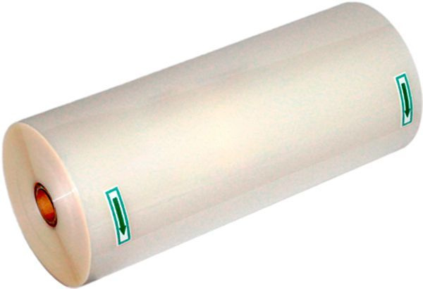 Рулонная плёнка для ламинирования Bulros (330 мм х 150 м) 32 мкм глянцевая, втулка 25 мм, двухслойная #1