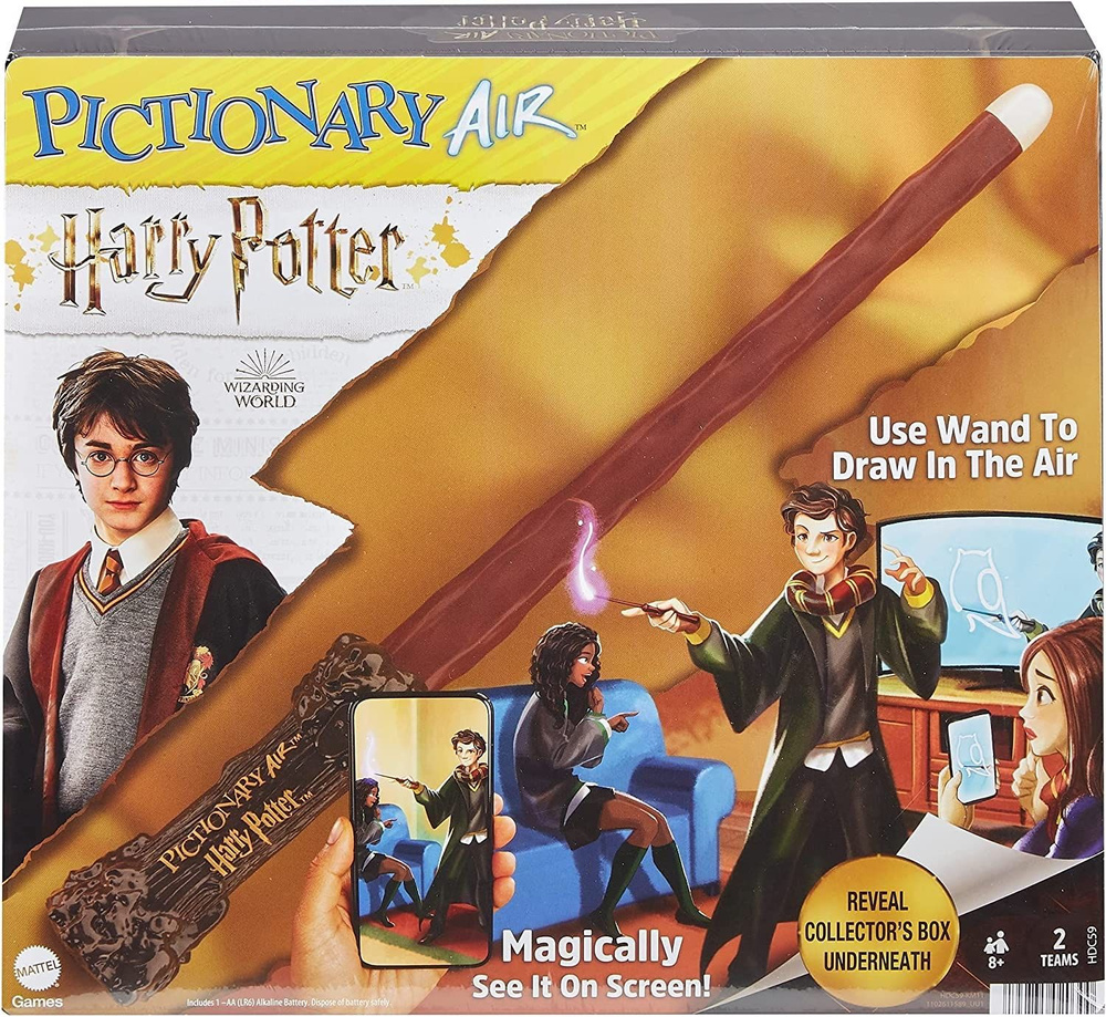 Pictionary Air Harry Potter - Гарри Поттер игра рисование (Английское  издание) - купить с доставкой по выгодным ценам в интернет-магазине OZON  (990713485)