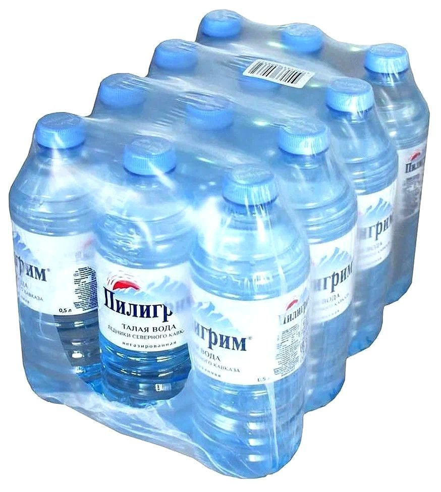Минеральная питьевая вода Пилигрим, негазированная, ПЭТ, 0.5 л * 12 шт  #1