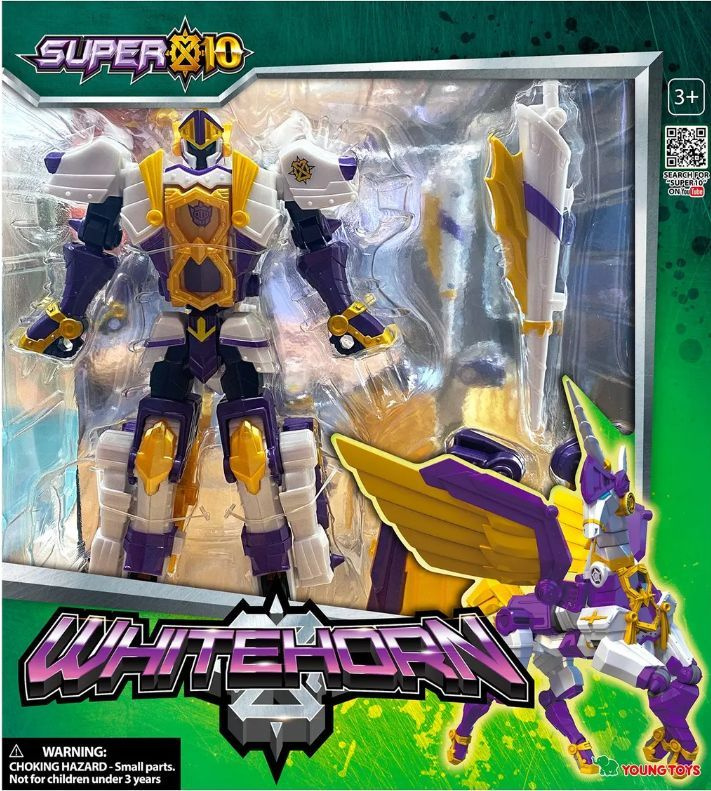 Young Toys Трансформер Super10 Whitehorn 314062 #1