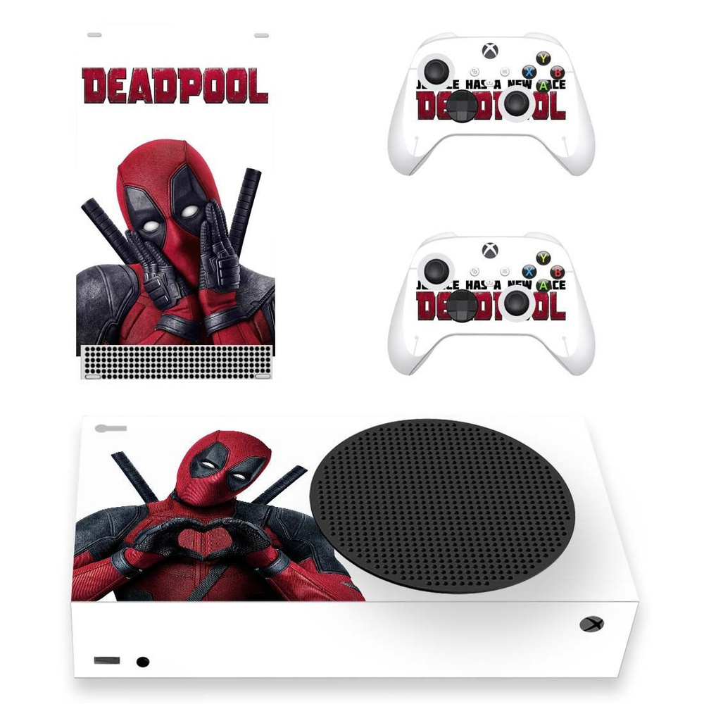 Набор наклеек Xbox SERIES S Deadpool Виниловая защита консоли - купить ...