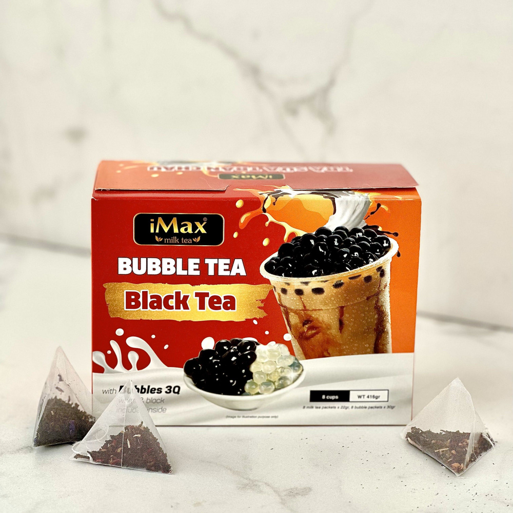 Чай с шариками тапиока бабл ти Bubble Tea #1