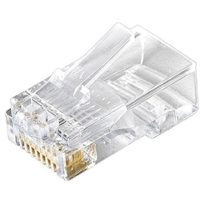 Коннектор ExeGate RJ-45 категории 5e 100 штук в упаковке - купить с ...
