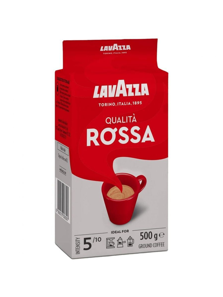 Кофе молотый Lavazza Qualita Rossa, 500 г #1