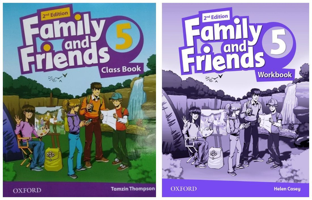 Family And Friends 5 Class Book With Multi ROM + Workbook 2nd.