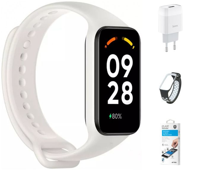 Xiaomi Фитнес-браслет Redmi Smart Band 2 GL M2225B1 + набор аксессуаров ...