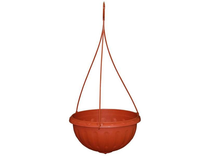 Горшок-кашпо "Джулия" 3,5л подвесной (коричневый) - купить с доставкой ...