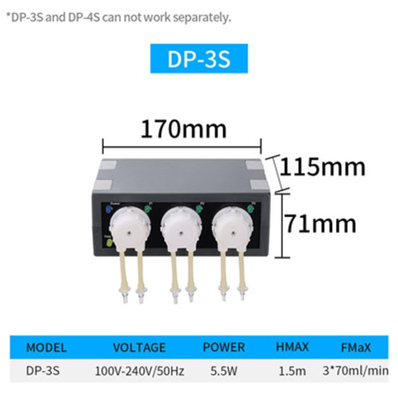 Автоматический титрующий насос JEBAO DP2 DP3 DP4 DP3 DP-4S Coral Cylinder Автоматический дозирующий насос #1