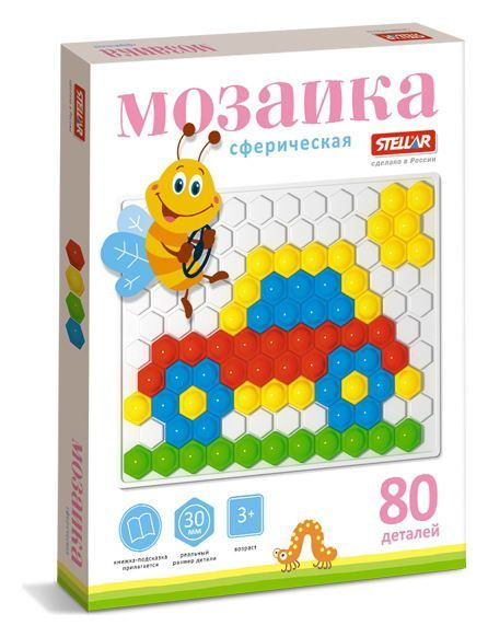 Мозаика (диаметр 30 мм/80 деталей), сферическая #1