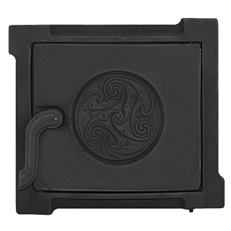 Дверца топочная для печи чугунная Рубцовск ДТУ-3А Кельты RLK 519 ...