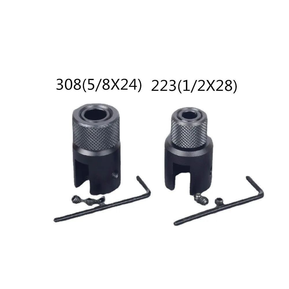 Прямая поставка с завода 10/22 Резьбовой трубный адаптер Адаптер дульного тормоза 1/2-28 5/8-24  #1