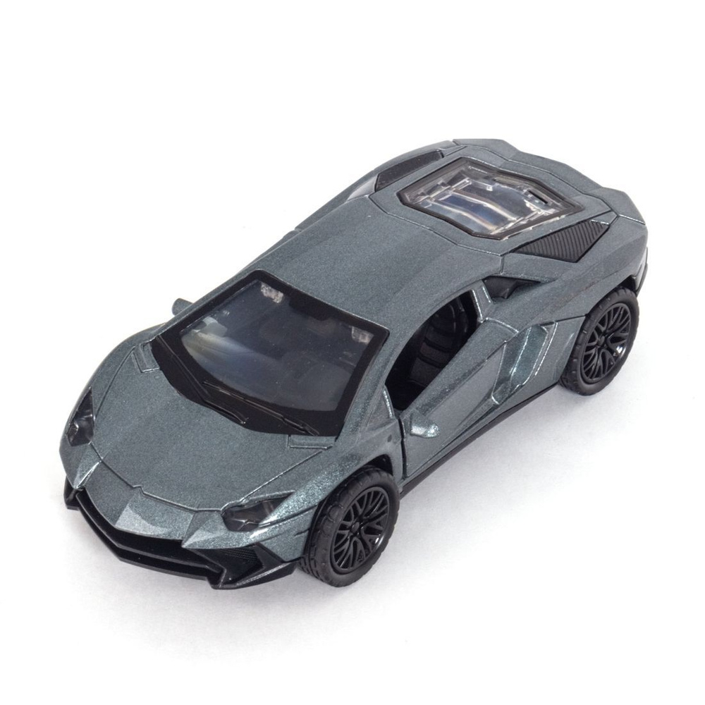 Металлическая машинка Lamborghini Veneno серый X-GAME 43700G #1