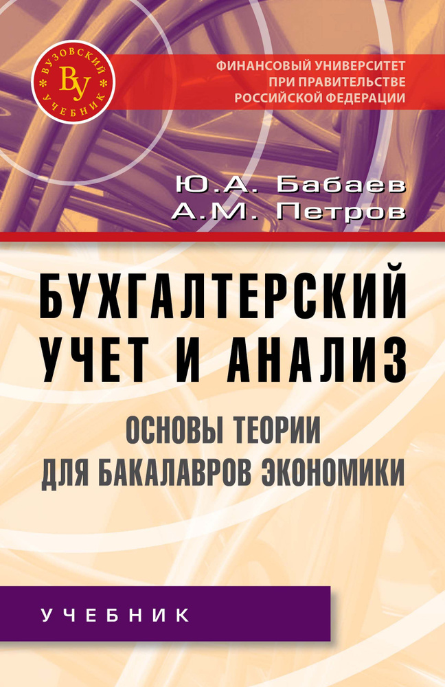 Бухгалтерский Учет И Анализ. Основы Теории Для Бакалавров.