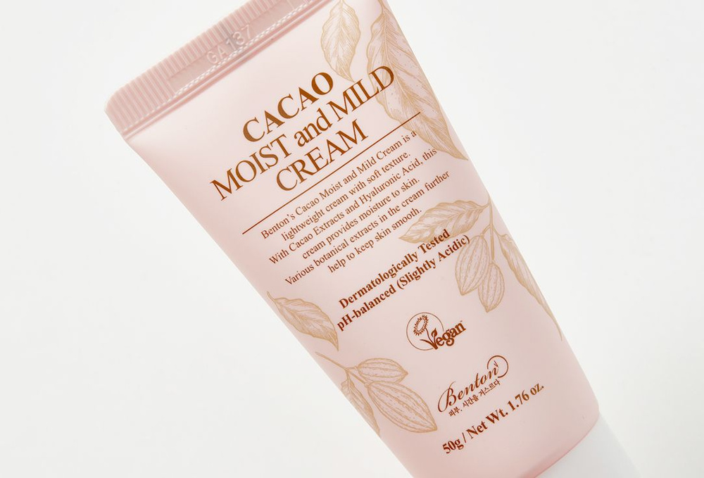 Крем для жирной кожи с экстрактом какао Cacao Moist and Mild Cream ...