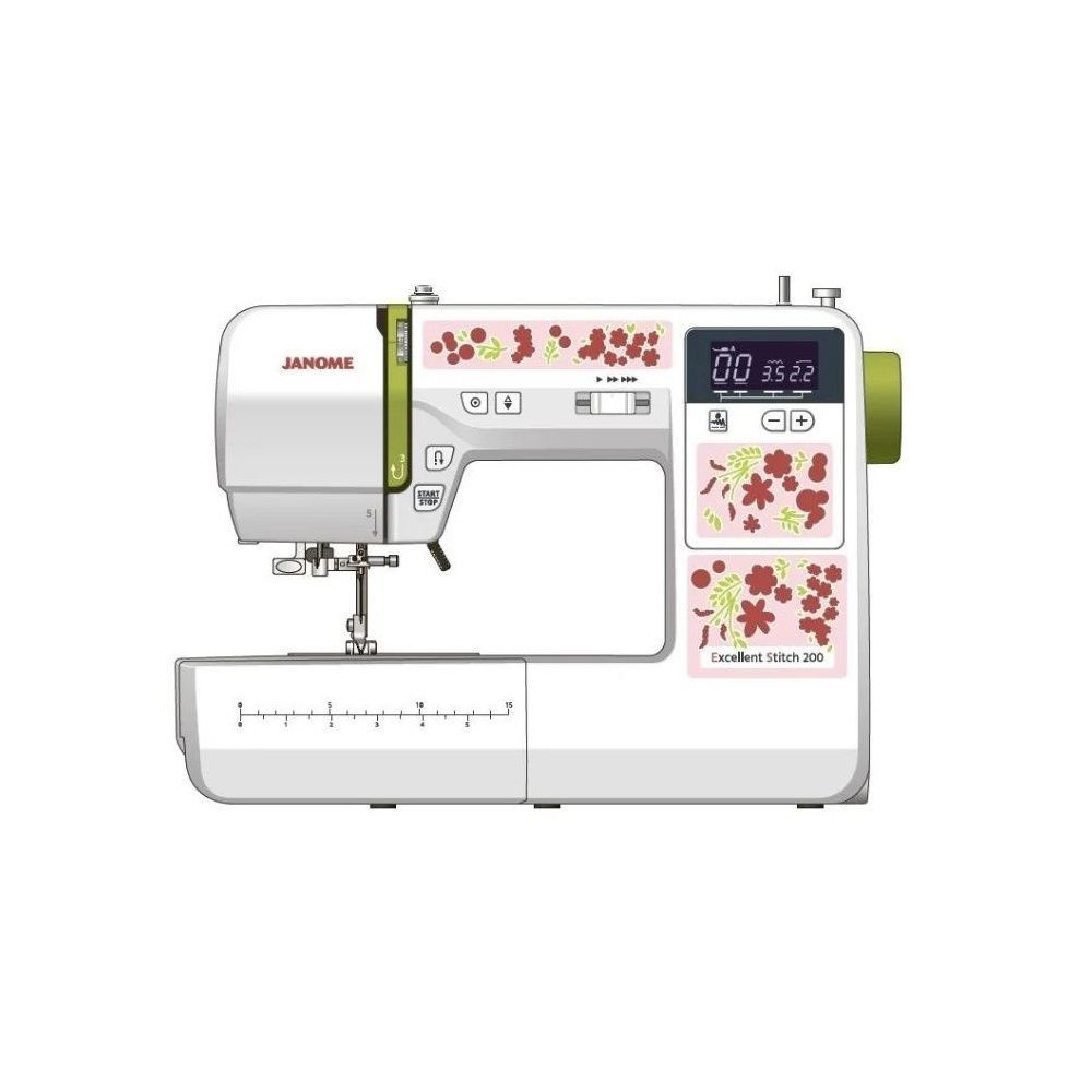 Швейная машина Janome Excellent Stitch 200 белый