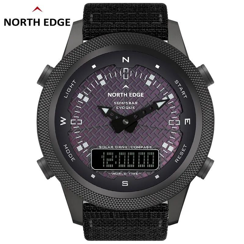 NORTH EDGE Спортивные часы EVOQUE, цвет черный #1