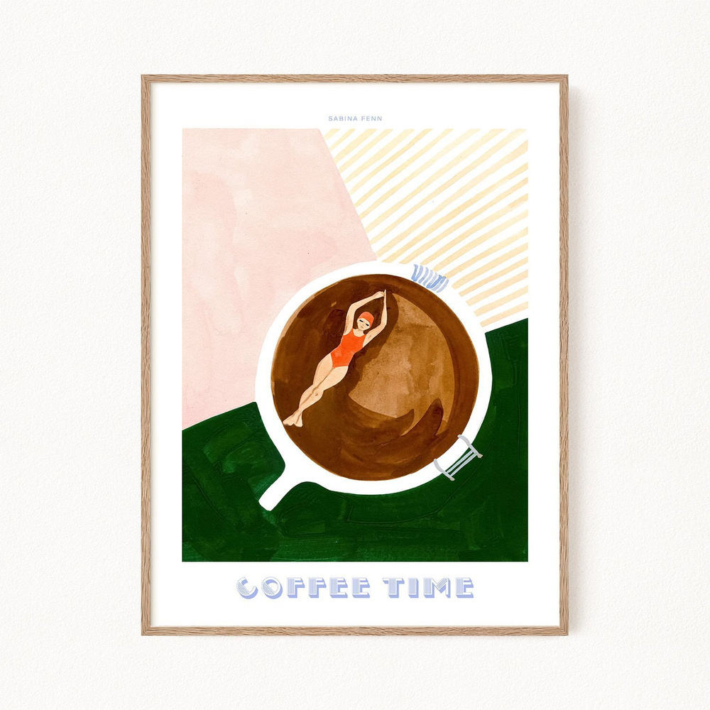 Постер "Coffee Time", 21х30 см #1
