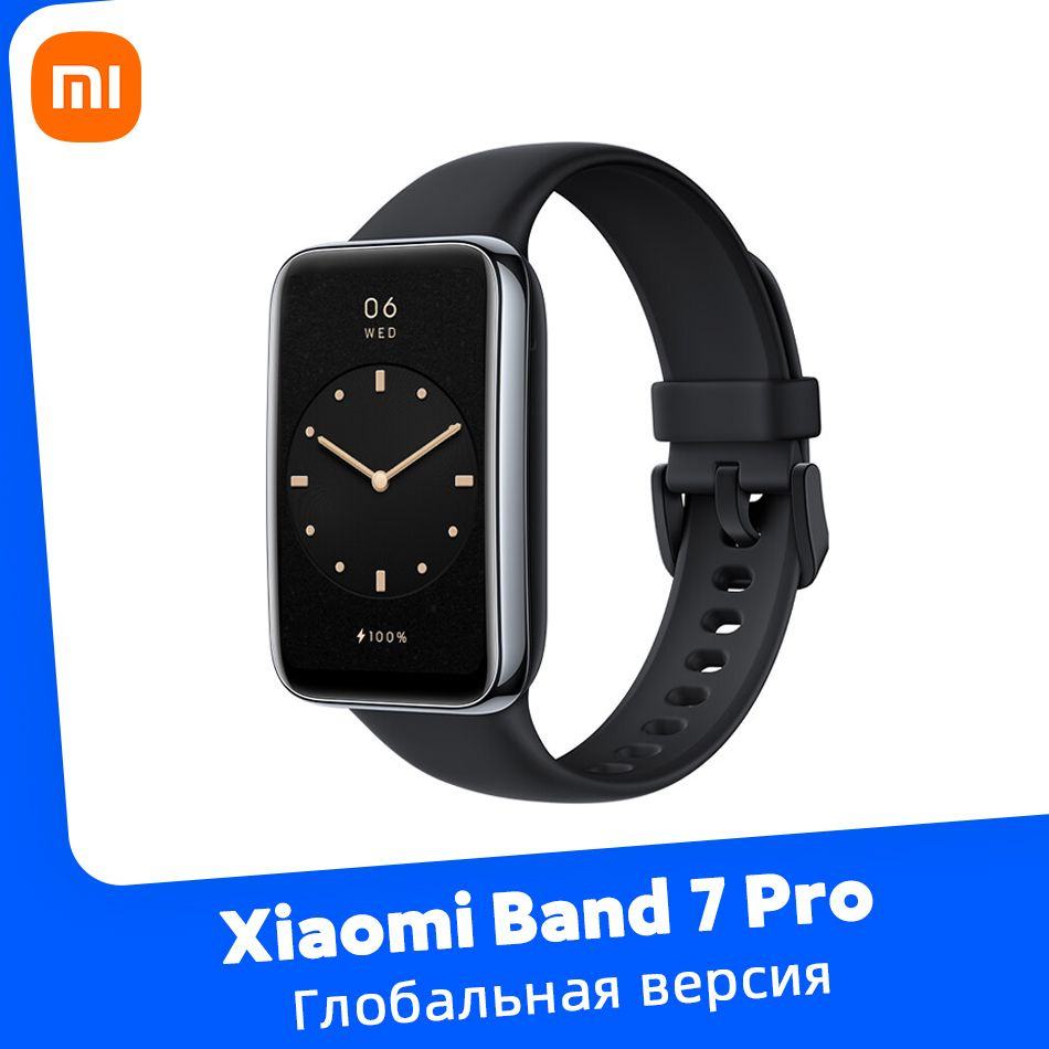 Xiaomi Умные часы Глобальная версия Mi Band 7 Pro смарт-браслета с AMOLED-экраном и GPS-навигатором, #1