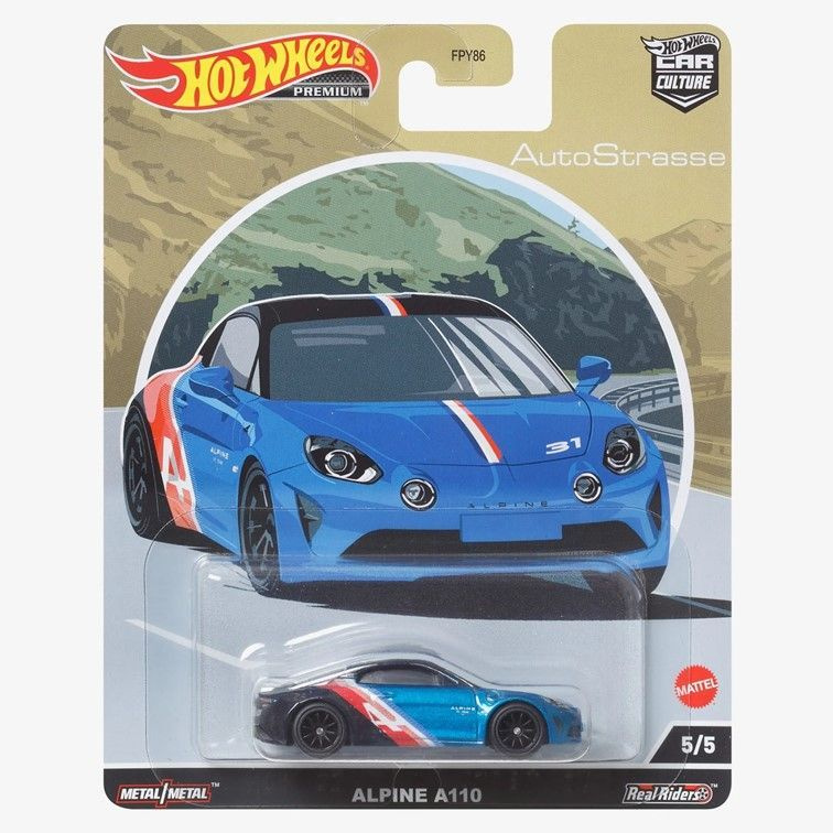 HCK17 Машинка металлическая игрушка Hot Wheels Premium Car Culture коллекционная модель премиальная Alpine #1