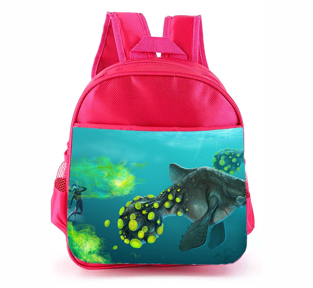 Рюкзак детский Mewni-Shop розовый Subnautica, Сабнатика - 0002 - купить ...