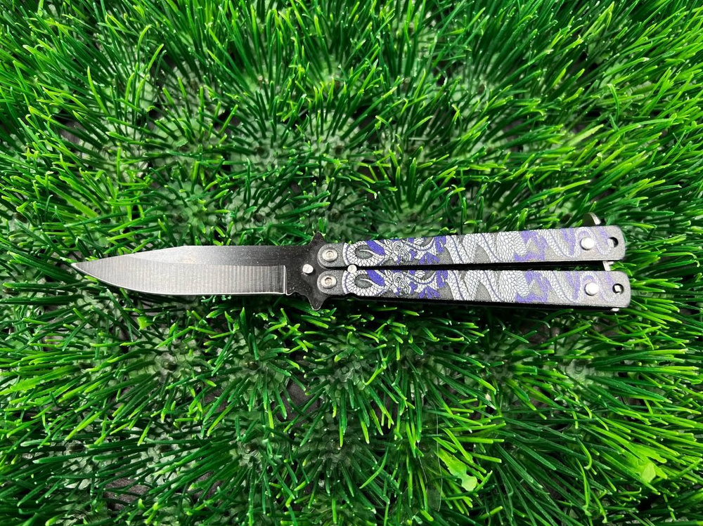 Складной нож- бабочка/ балисонг - купить с доставкой по выгодным ценам ...