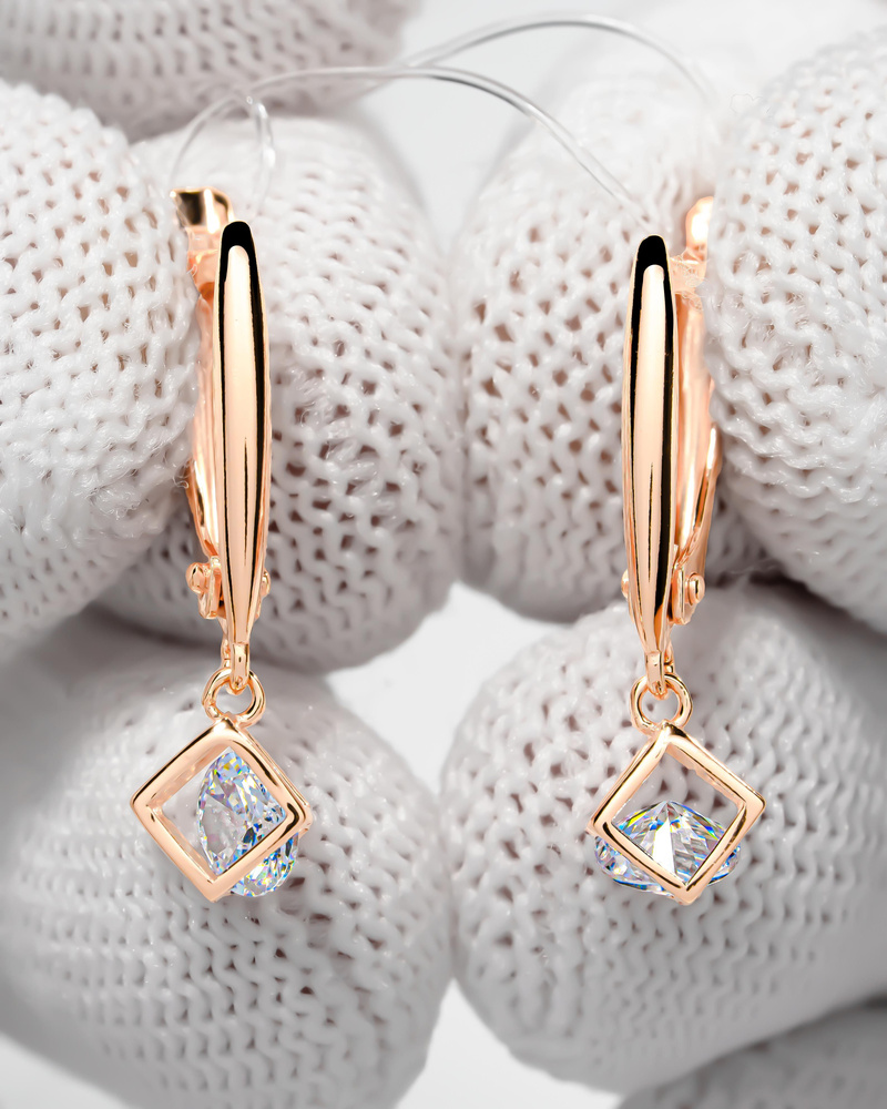 Trade Jewelry Серьги ювелирные Серебро позолоченное 925 пробы - купить ...