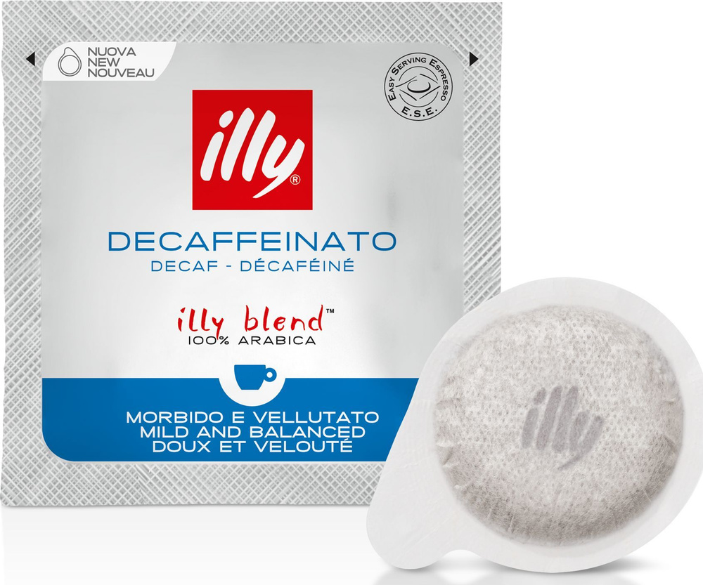 Кофе в чалдах illy Decaf, без кофеина, 200 чалд (арабика 100%, Италия)  #1