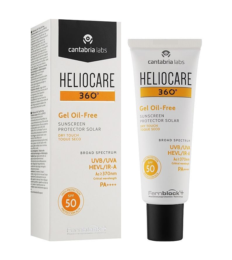 HELIOCARE Солнцезащитный гель для нормальной и жирной кожи Cantabria Labs 360 Gel Oil-Free Dry Touch #1