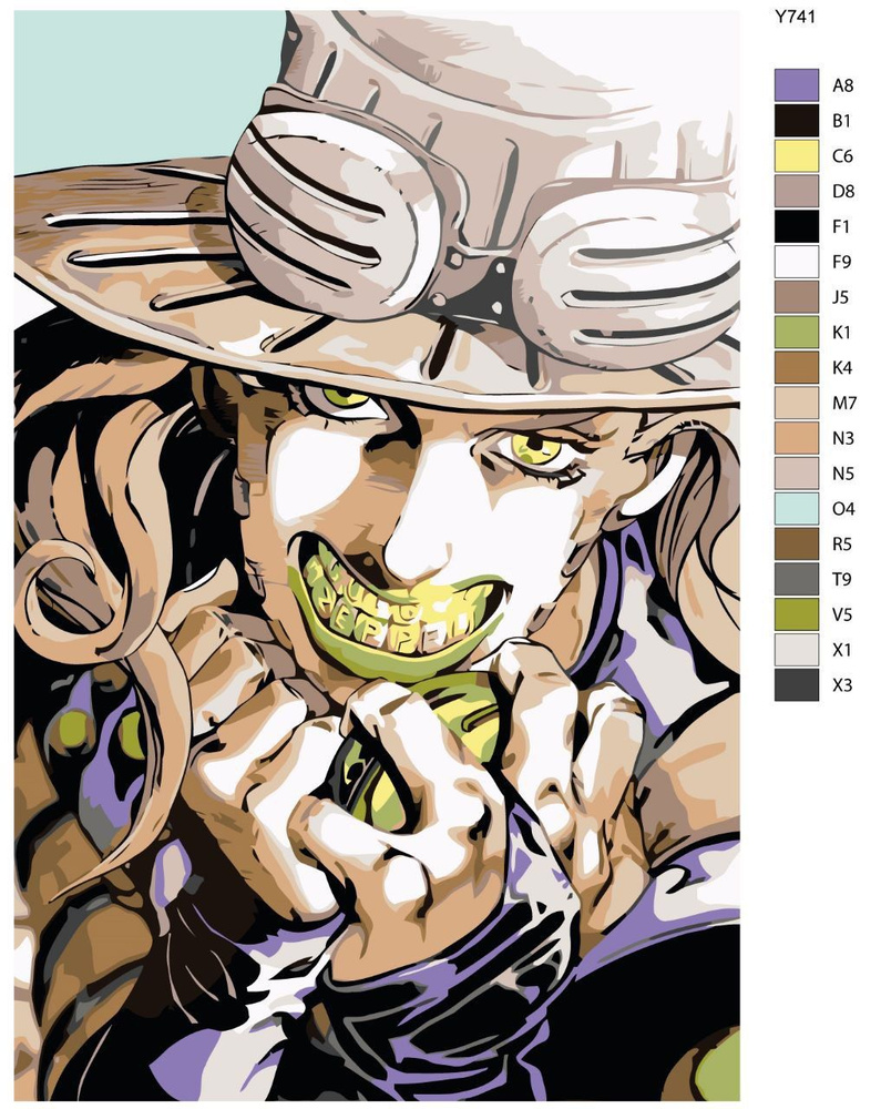 Картина по номерам Y741JoJo 