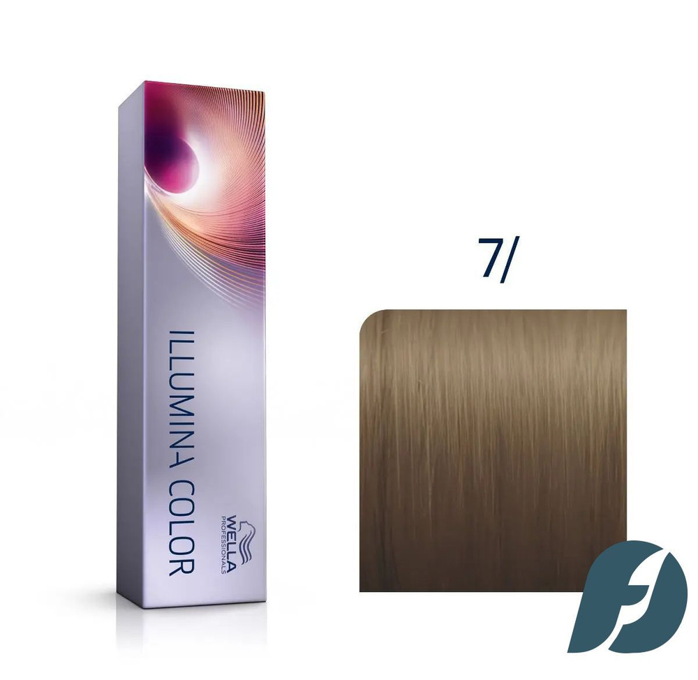 Wella Professionals Illumina Color Крем-краска для волос 7/ Блонд, 60мл #1