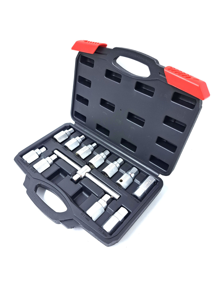 Набор насадок для маслосливных пробок 12 предметов Автодело - купить по ...