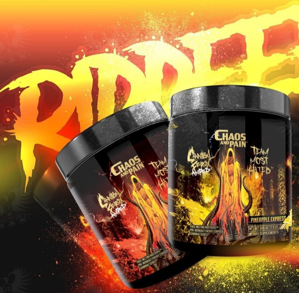 Предтреник CANNIBAL FEROX AMPeD (Chaos and Pain) - купить с доставкой ...